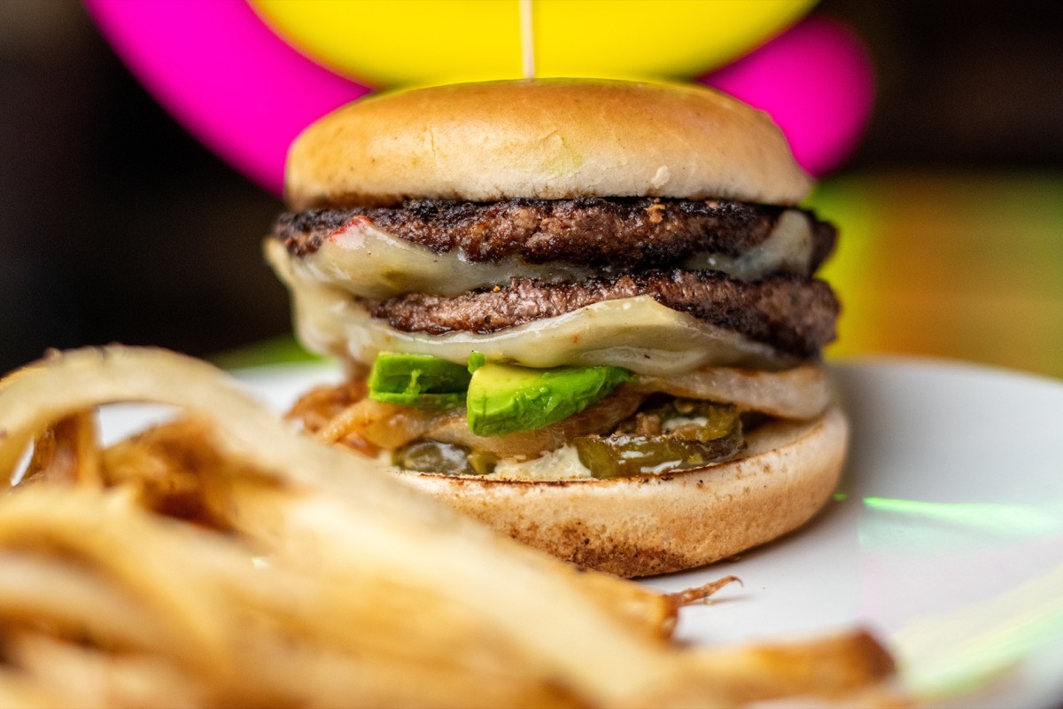 Rojo Gringo Burger at Lefty’s Bar and Grill